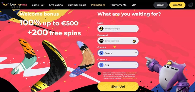 Boomerang Casino Slovenija: Izkusite Varnost in Prekrasne Pribavke Online v Slovenia
